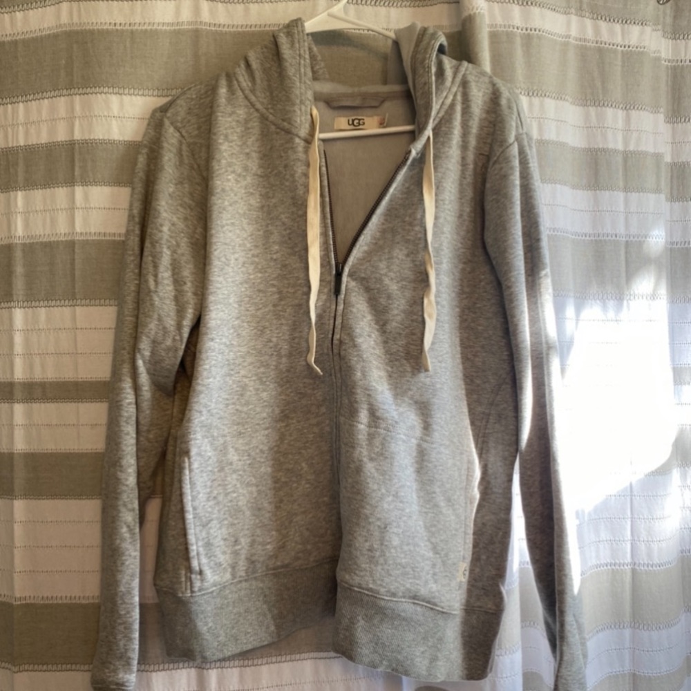 COPY - UGG fleece lined zip up hoodie